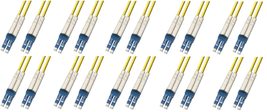 35 Meter Singlemode Duplex Fiber Optic Cable (9/125) - LC to LC - Yellow (10 Pac - £147.18 GBP