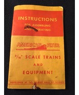 American Flyer 1947 Instruction Booklet for Assembling and Operating 48 ... - $13.67 CAD