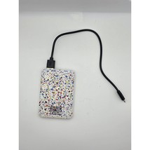 Merkury 5000mAh Power Bank – Color Splash Design – Untested w/ Cable - $7.99