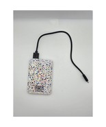 Merkury 5000mAh Power Bank – Color Splash Design – Untested w/ Cable - $7.99