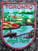 Vintage Toronto Canada High Park Patch - $34.95