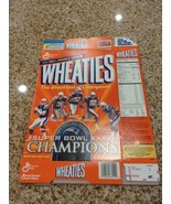 Wheaties Cereal Box 18 oz. Patriots Super Bowl 36 Champs Tom Brady - €6,89 EUR