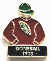 1913 Kentucky Derby Winner Donerail Jockey Silks Pin Horse Racing Memora... - $14.99 1913 Kentucky Derby Winner Donerail Jockey Silks Pin Horse Racing Memora... - $14.99