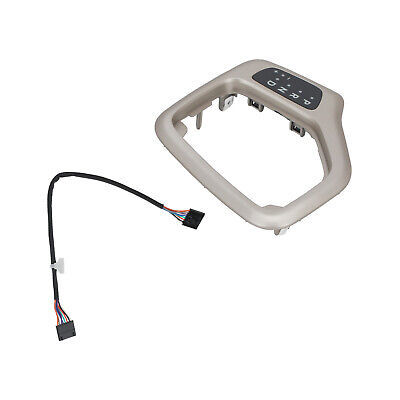 Gold Transmission Shifter Bezel with Harness for Jeep Cherokee 2014 2015-2018