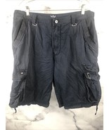 Triple Fat Goose Shorts Mens 38 Blue Pockets Cotton Outdoor - $366.46 MXN