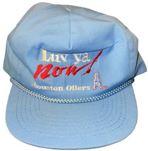 Houston Oilers Vintage Luv Ya Now NFL Snapback Cap/Hat Blue- NEW/RARE - £31.48 GBP