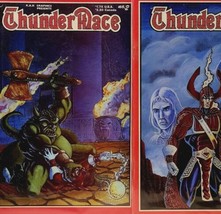 1987 SIGNED RAK Comics Thunder Mace #2 and #3 Vintage Bob Kraus Autograph  - £26.74 GBP