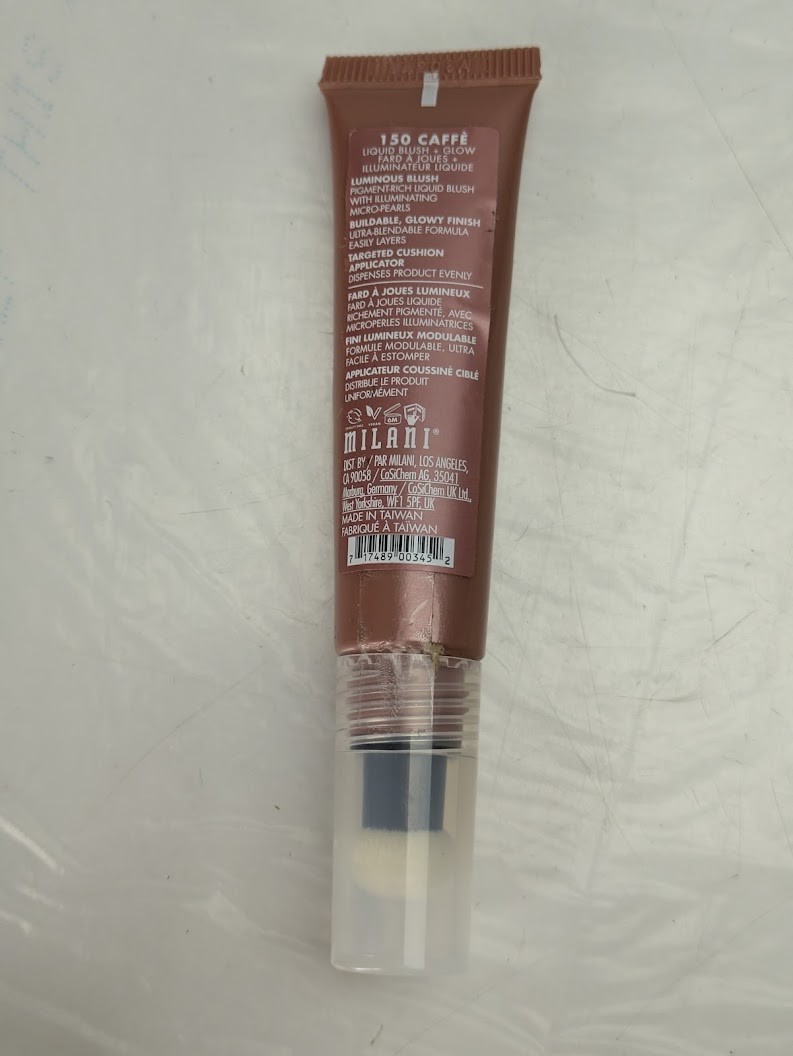 Milani Cheek Kiss Liquid Creamy 2-in-1 Blush + Glow, for Cheeks Makeup 150 Caffe Item image 9