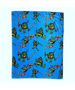 Teenage Mutant Ninja Turtles Plush Fleece Blanket Throw, Ready For Action - $24.74