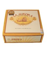 La Aurora Republica Dominicana Gran Corona Empty Cigar Box 7&quot; x 7 1/2&quot; x 2 3/4&quot; - £8.75 GBP