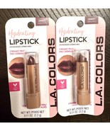 2pk LA COLORS RAGING BERRY C69057 DARK WINE CREAMY FINISH HYDRATING LIPS... - €11,19 EUR