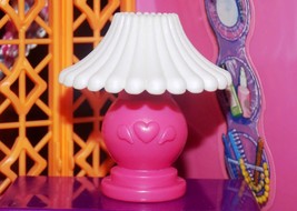 Fisher Price Loving Family Dream Dollhouse Dark Pink Lamp Light for Living Room - £3.15 GBP