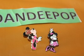 Disney Parks 2 Piece Minnie Mouse Pin Trading Pins - £19.77 GBP