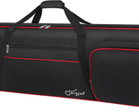 88 Key Keyboard Case Soft (Size: 53.5&quot;X13.8&quot;X6.8&quot;), Padded Piano Case wi... - £51.82 GBP