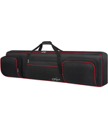 88 Key Keyboard Case Soft (Size: 53.5&quot;X13.8&quot;X6.8&quot;), Padded Piano Case wi... - £51.23 GBP