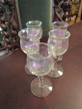 CORDIAL LIQUOR GLASSES IRIDESCENT  3 1/2&quot; - $705.25 MXN
