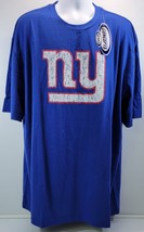 N) New York Football Giants NFL Apparel Sleepwear Big and Tall T-Shirt 2XLT - $24.74
