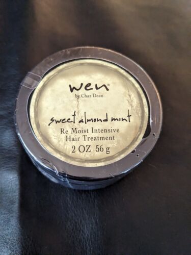 WEN Sweet Almond Mint Re Moist Intensive Hair Treatment 2 oz Chaz Dean NEW - $12.19