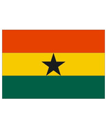 Ghana  International Flag Sticker Decal F192 - £1.53 GBP+