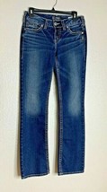 Silver Suki Womens W 28 L 33 Mid Slim Bootcut Jeans Flare - £27.13 GBP