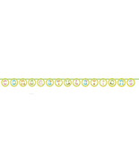 Happi Tree Baby Shower Sweet Baby Owl Decor Circle Paper Banner 5.5 ft - £4.18 GBP