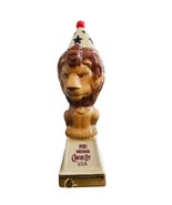 Old MR BOSTON Circus Liom Peru  INDIANA 1974 Whiskey Bottle Decanter (em... - €24,75 EUR