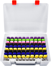 Flash Drive Case USB Memory Stick SD Card Storage Organizer- Holds 104Pcs Thumb  - £19.04 GBP