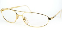 Rare Original EMERSON FiTTiPALDi 01 GT 500 Gold Sunglasses Glasses 64-17... - $196.02