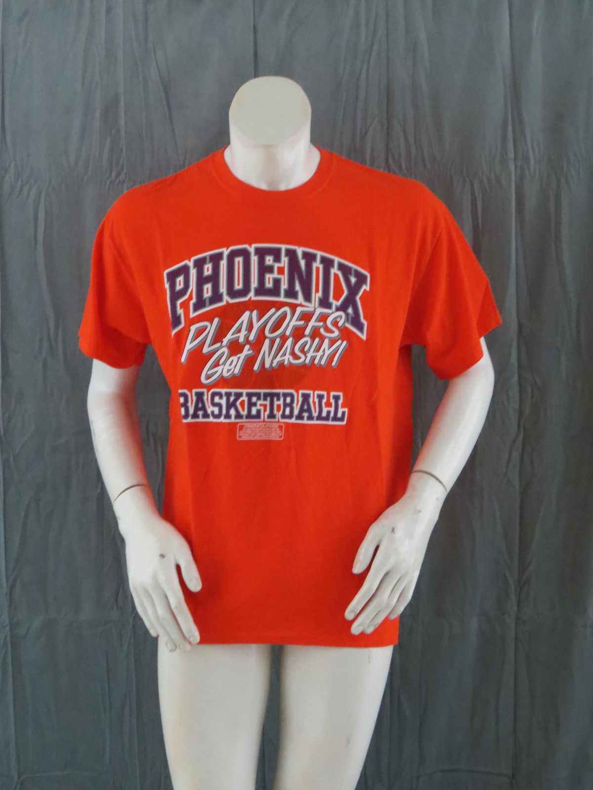 Phoenix Suns Playoff Promo Shirt - Get (Steve) Nashy - Men's Large !!  - £30.68 GBP