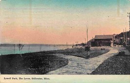 Lowell Park The Levee Stillwater Minnesota 1913 postcard - $6.93