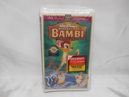 Bambi 55th Anniversary Walt Disney&#39;s Masterpiece Vhs Limited Edition Factory Se - £235.35 GBP