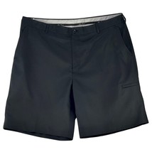 Alan Flusser Golf Shorts Black Polyester Men&#39;s Size 42 - £12.66 GBP