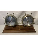 Vintage Airguide Instrument Co Chicago Clock And Barometer Made In USA - $53.45