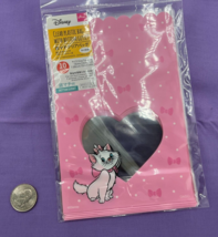 Disney Marie Clear Plastic Bags with Bottom Gusset - 10 Pieces of Elegance - $14.85