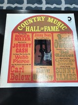 Country Music Hall Of Fame Lp, Johnny Cash, Buck Owens, George Jones, Del Reeves - £18.36 GBP