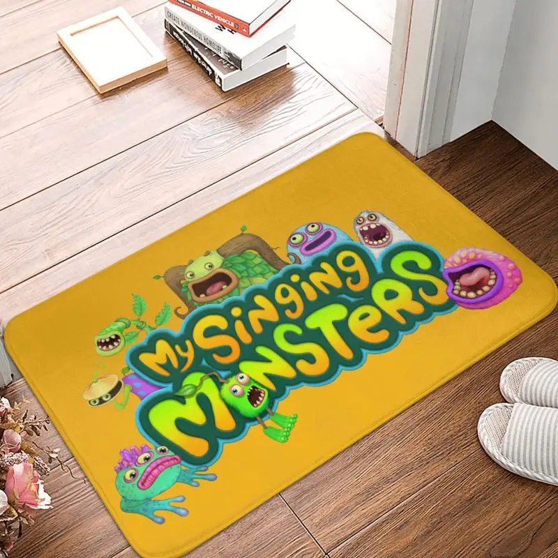 Personalized My Singing Monsters Doormat Mat Anti-Slip Kitchen Garden Rug Carpet - $15.99