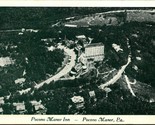 Pocono Manor Inn Pocono Manor Pennsylvania 1941 Postcard B4 - $5.89