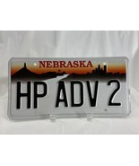 HP ADV 2 Vintage Vanity License Plate Nebraska Personalized Auto Man-Cav... - $806.54 MXN