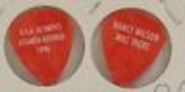 HEART - VINTAGE OLD NANCY WILSON 1996 OLYMPICS CANCELLED SHOW GUITAR PICK - $10.00