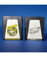2x Atari 2600 Game Lot: FROGGER (1982) + G. I. Joe Cobra Strike (1983) T... - $393.46 MXN