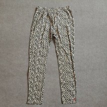Limited Too Leggings Girls Size 14 - 16 Beige Cheetah Animal Print NWOT - £10.24 GBP