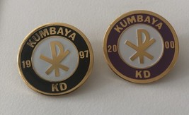 Kumbaya KD 1997-2000 Pair Of Pin Pinback  - $5.78