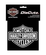 HARLEY DAVIDSON MOTORCYCLES CLASSIC BAR &amp; SHIELD DIE CUTZ  STICKER DECAL - £15.68 GBP