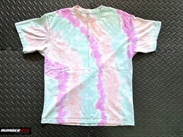 The Nike Tee Shirt Mens Purple Tie Dye Palm Tree Short Sleeve Casual Siz... - $24.74