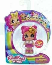 Moose Toys Kindi Kids Minis Lippy Lulu 3” Bobble Head Doll W/Glittery Eyes - £8.75 GBP