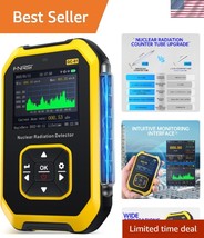 Compact Geiger Counter with Alarm and Rechargeable Battery - Radiation S... - $72.49