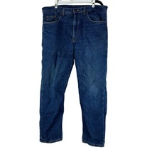 Full Blue Men&#39;s Lined Denim Jeans Size 36X30 - £18.38 GBP