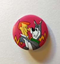 The Jetsons Astro The Dog Nose George Pinback Button Badge 1990 Licensed... - $12.83