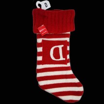 Rare Error Target Brand Wondershop Knit Christmas Stocking Letter D - £39.07 GBP