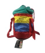 Vintage Ingrid Party Sack Bag Rainbow Picnic - $74.24